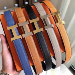 Hermes H Buckle Belts