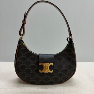 Celine TRIOMPHE CANVAS Logo Bag