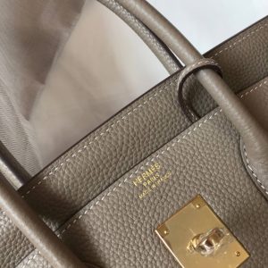 Hermes Birkin in Stunning Turtle Dove Gray"