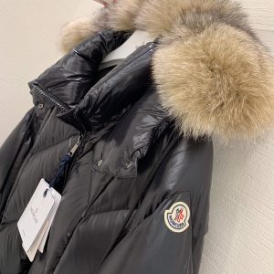 Moncler Knee-Length Women's Down Jacket Colors
