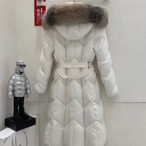 Moncler Knee-Length Puffer Jacket for Her