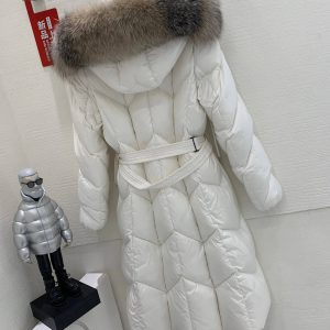 Moncler New Arrival: Knee-Length Women's Down Jacket