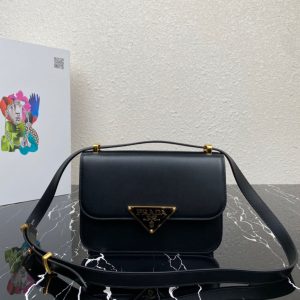 Prada Embleme Leather Bag