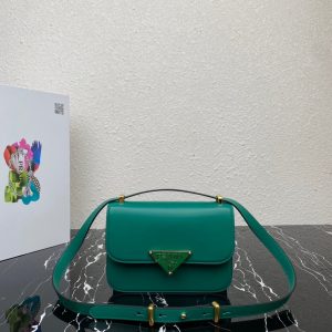 Prada Embleme Leather Bag