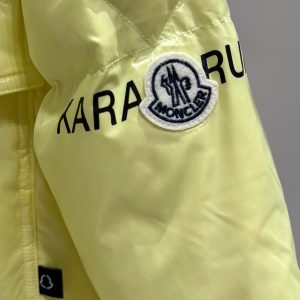 Stylish Moncler Yellow Hanging Jacket for Winter