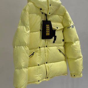 Stylish Moncler Yellow Hanging Jacket Outfits