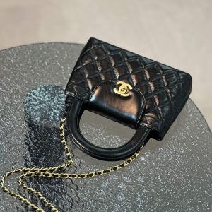 Timeless Sophistication: Chanel's Kelly Black Large Bag