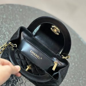 Carry Class: Chanel's Kelly Black Large Size Bag