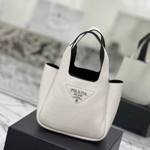 Prada Basket Bucket Bag