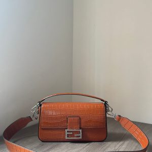 Fendi Baguette Continental Neon Bag
