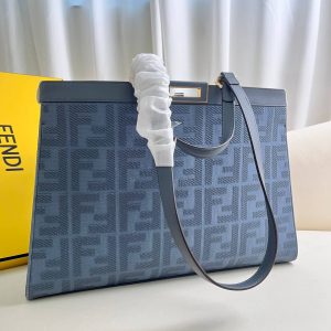Fendi  X-tote Bag In Canvas Bag