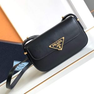 Prada Embleme Saffiano Shoulder Bag