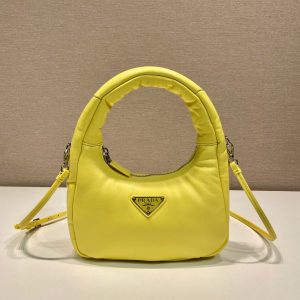 Prada Small Padded Yellow Bag